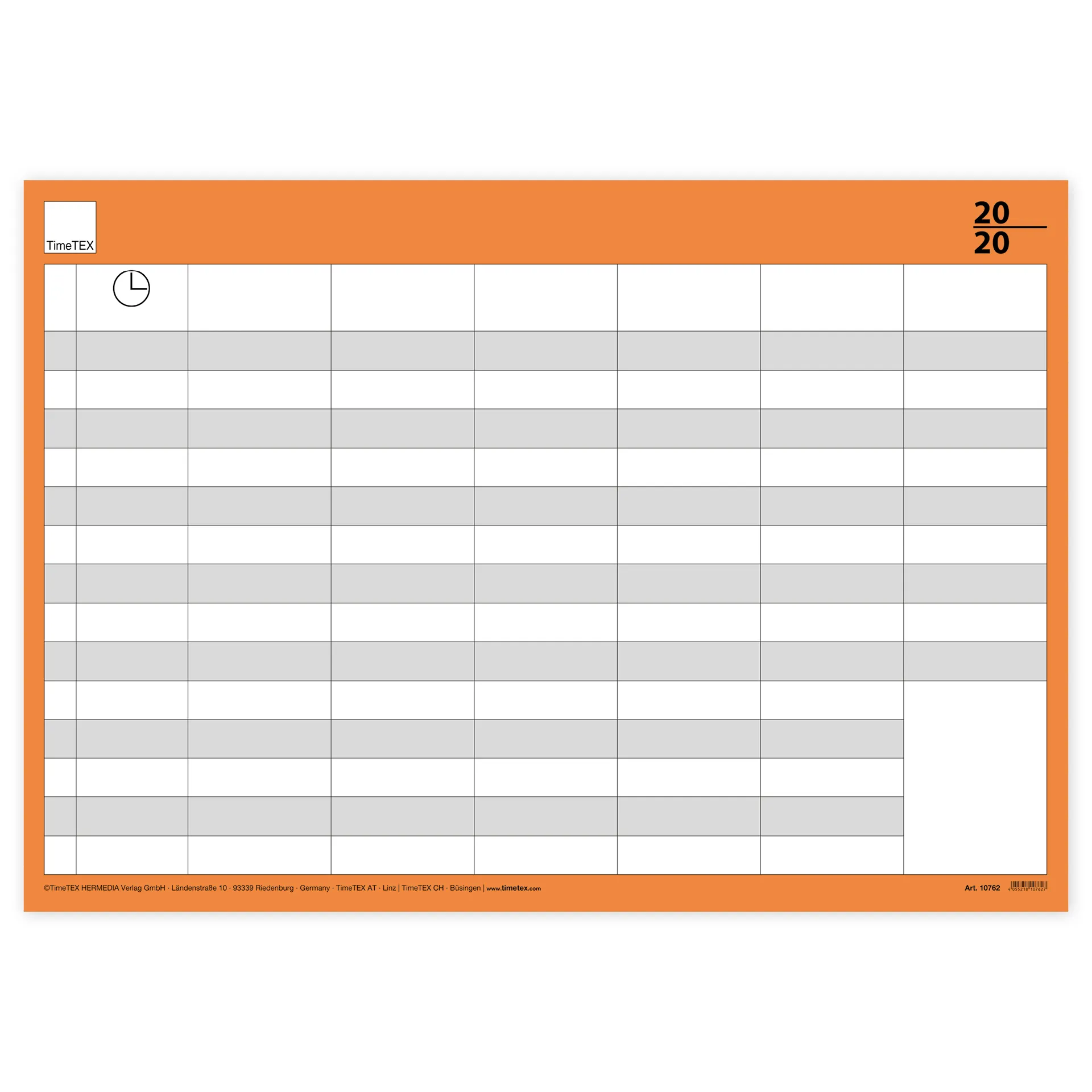 Väggkarta med penna + klickfixhållare