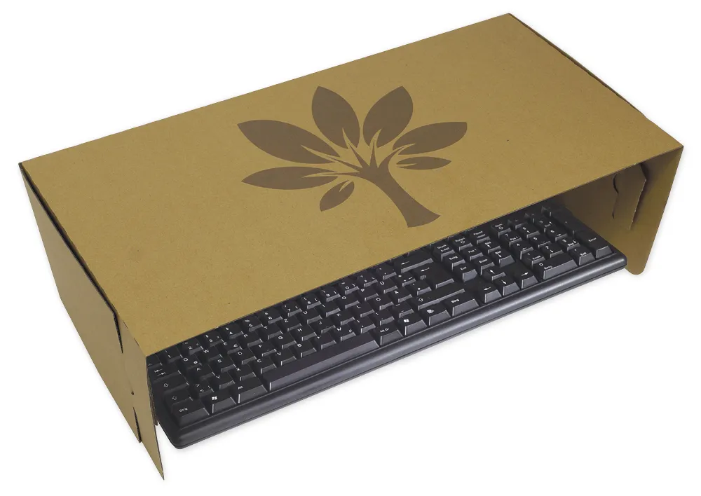 TimeTEX Set Natura-Tastatur-Sichtschutz "Tactus" in Box, 10-tlg.