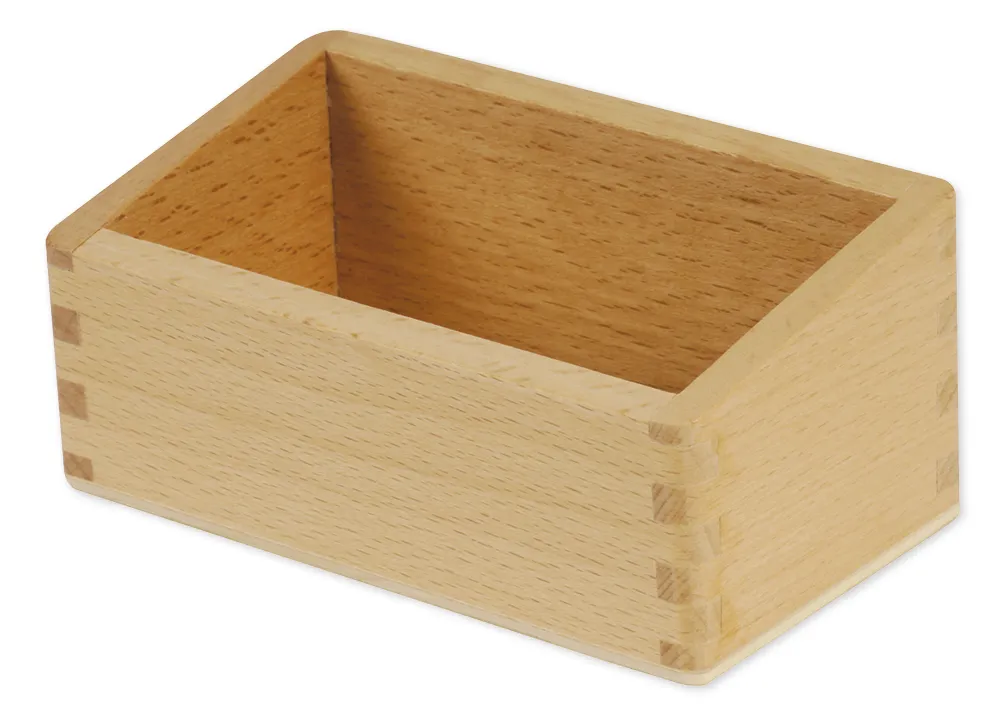 TimeTEX Kasten für die Ziffern 1-10 auf Holzbrettchen "Montessori Premium"
