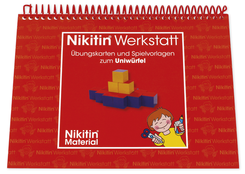 Nikitin Material: Werkstatt Übungskarten und Spielvorlagen zum N2 Uniwürfel