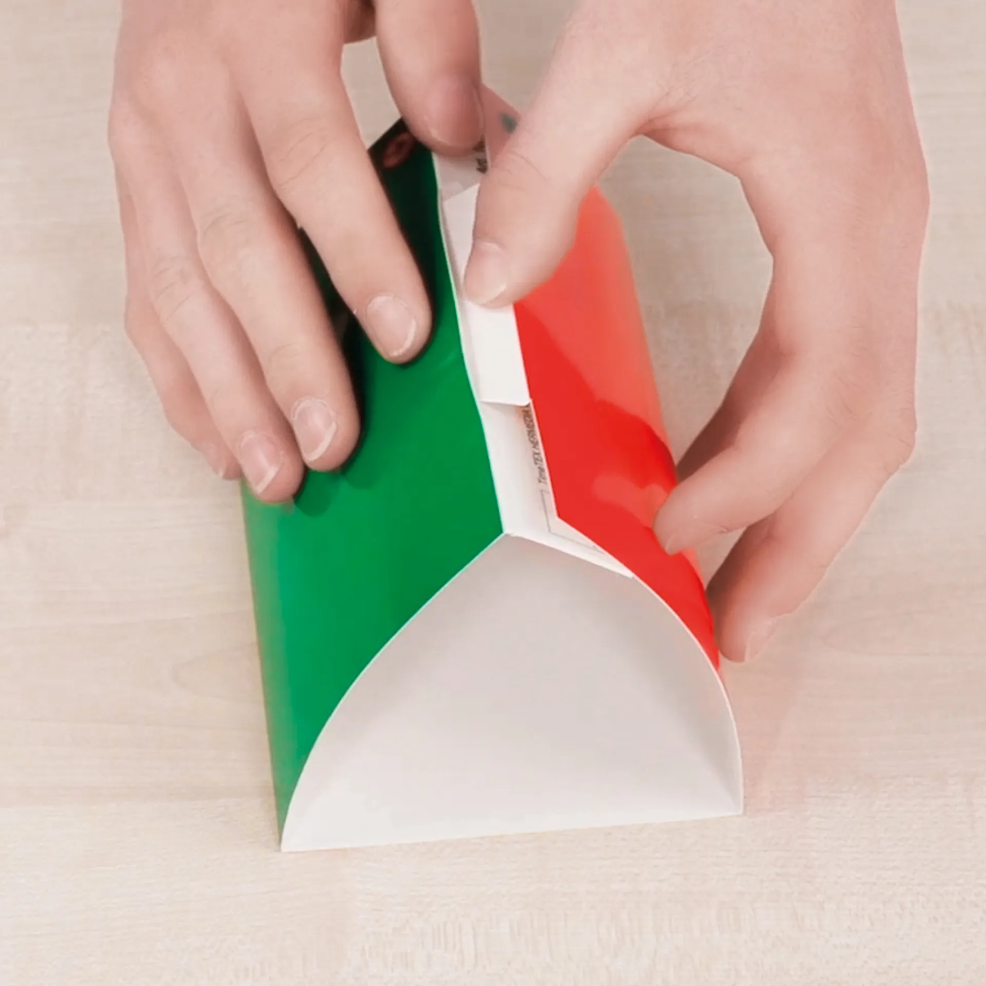 Set Ampel-Tischkarten, 3-seitig, 10-tlg.