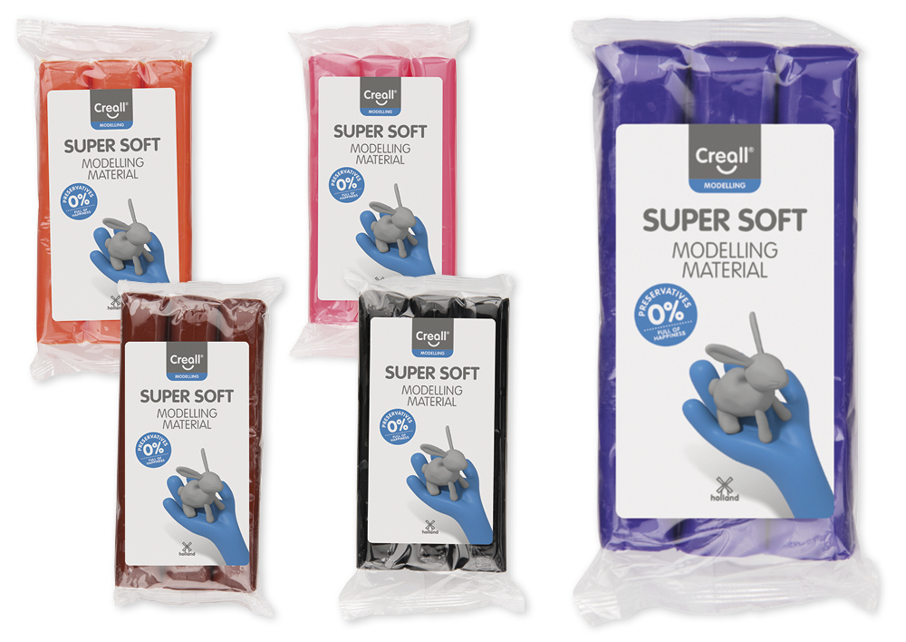 TimeTEX Supersoft-Knete, 500 g