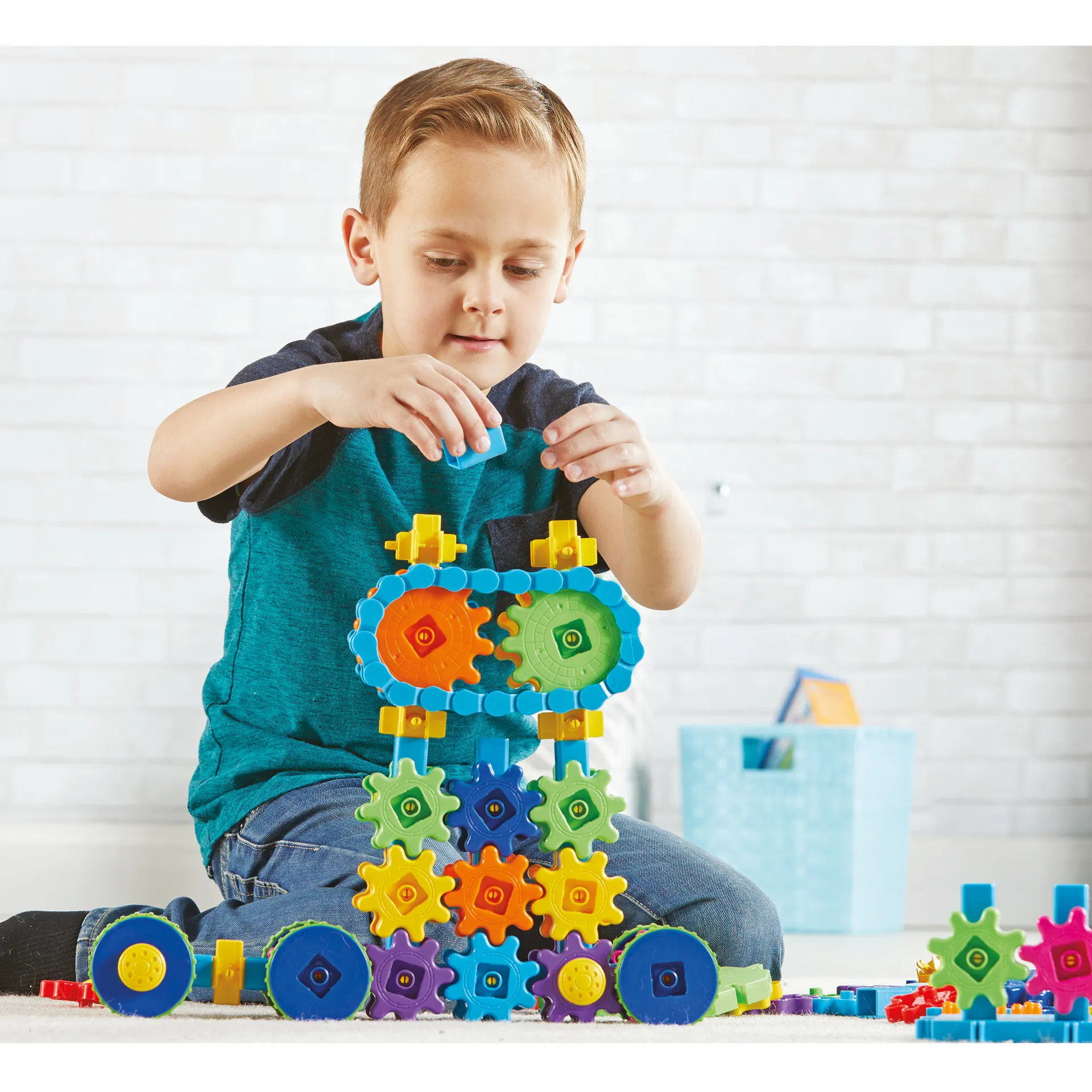 Zahnrad-Konstruktions-Set "Mega", 235-tlg.