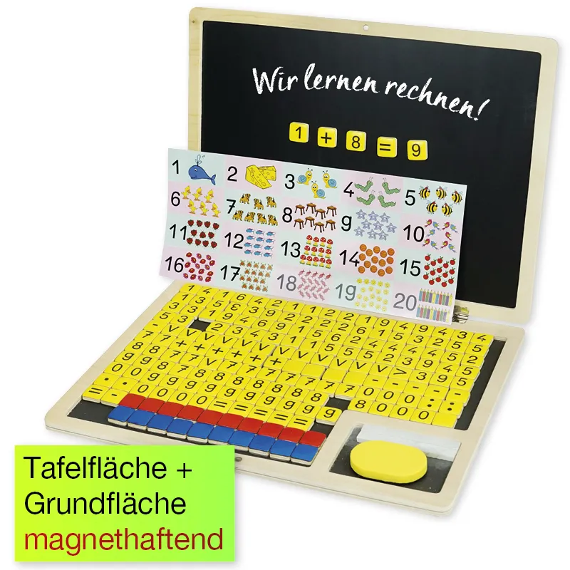 Vikbar PC matteklassset, 8 delar, i kartong