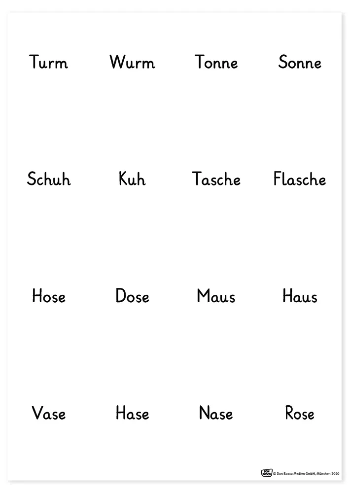 Laute und Reime entdecken mit der Erzählschiene