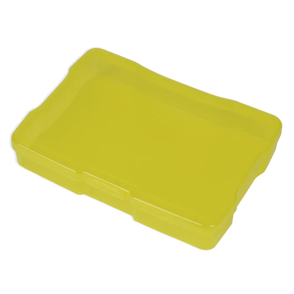 TimeTEX Farb-Box mit Klickverschluss, transparent