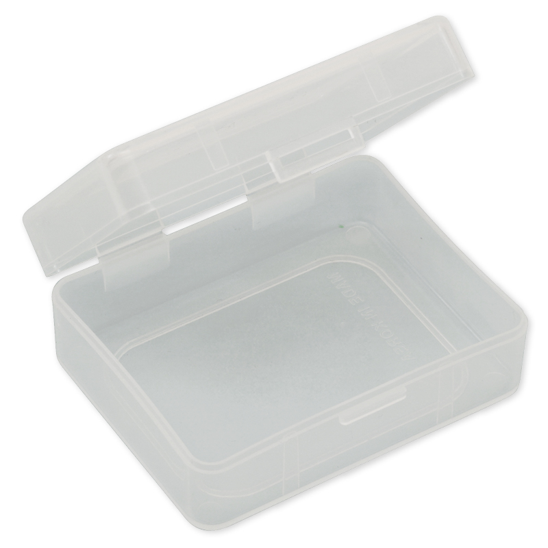 Klappdeckel-Box "compact", 70 x 90 x 30 mm