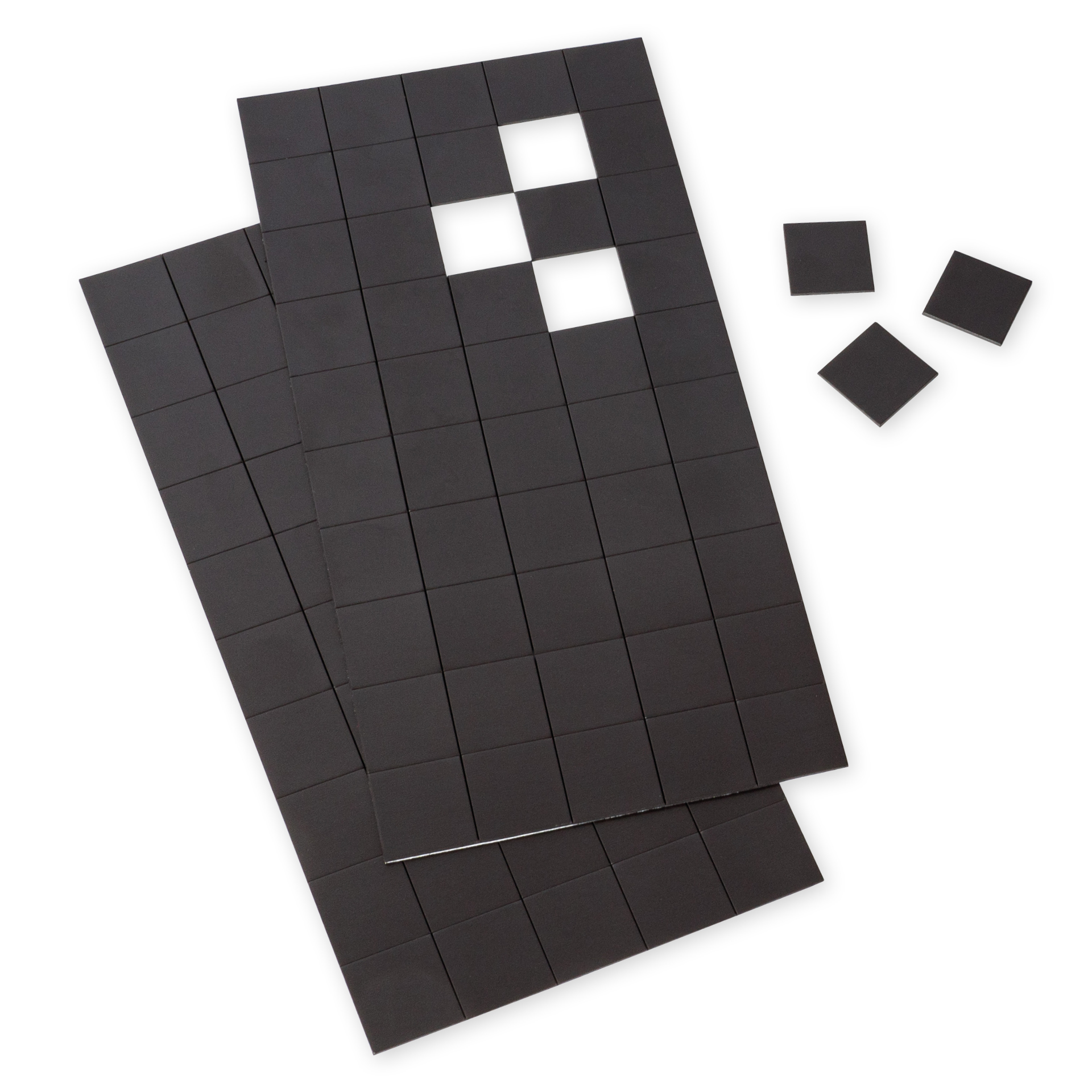 Magneetplaatjes, 20x20 mm, 100 stuks