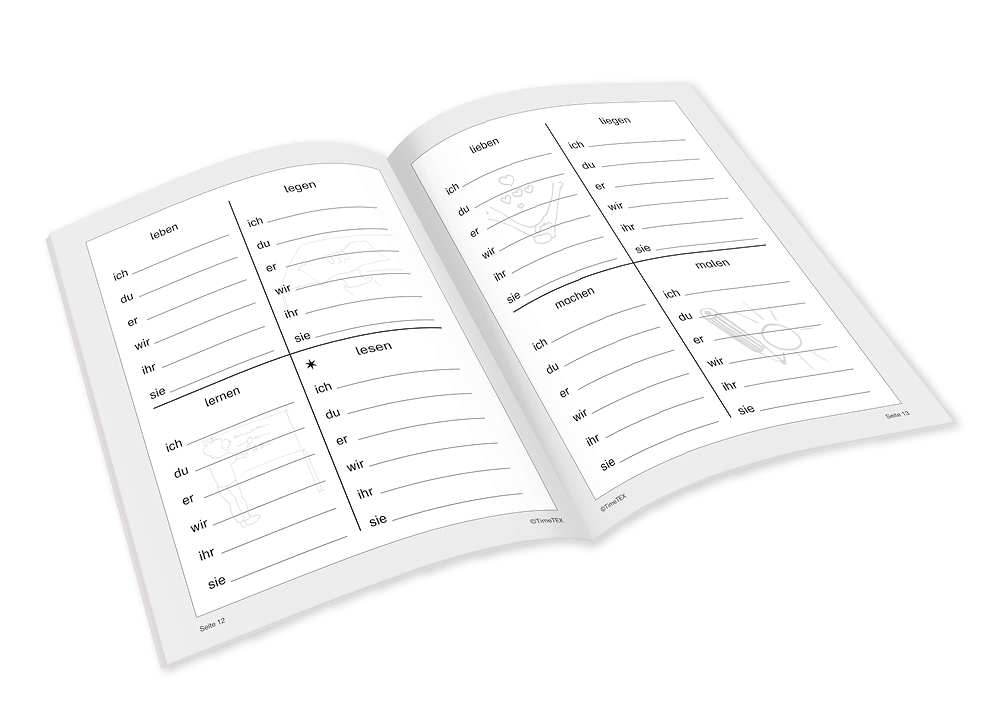 Häfte Prima-Colori Tunwort, 24 sidor