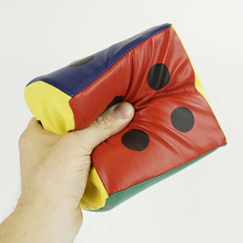 Flüster-Würfel mit Augen L, 14 cm