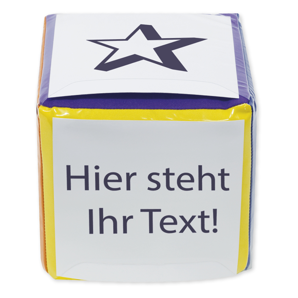 Puste kostki z kieszeniami 20 cm