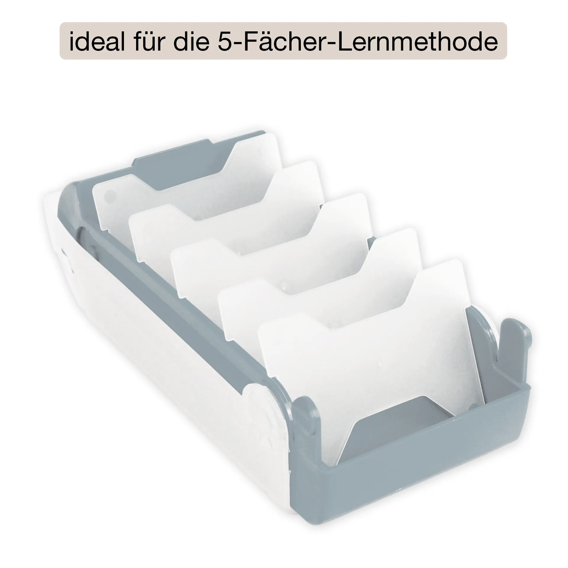 Læringsboks A8 plast med 100 læringskort