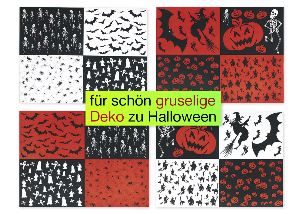 Fotokarton "Halloween" 50x70 cm, 10 Bogen