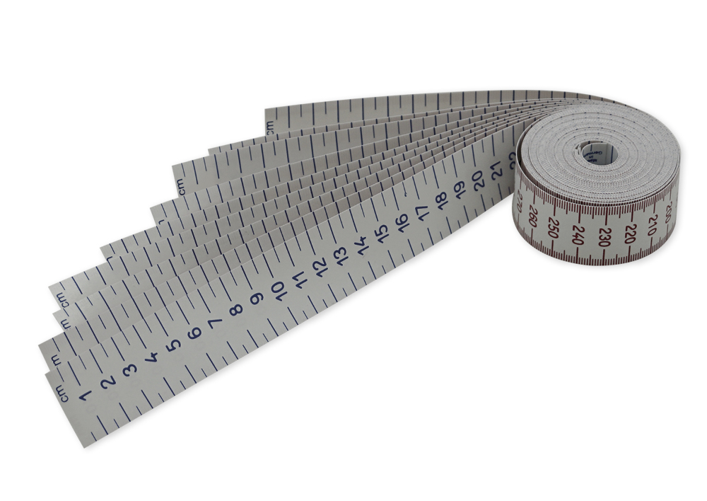 Maßband-Set 100 cm, 3 cm breit, 10 Stück