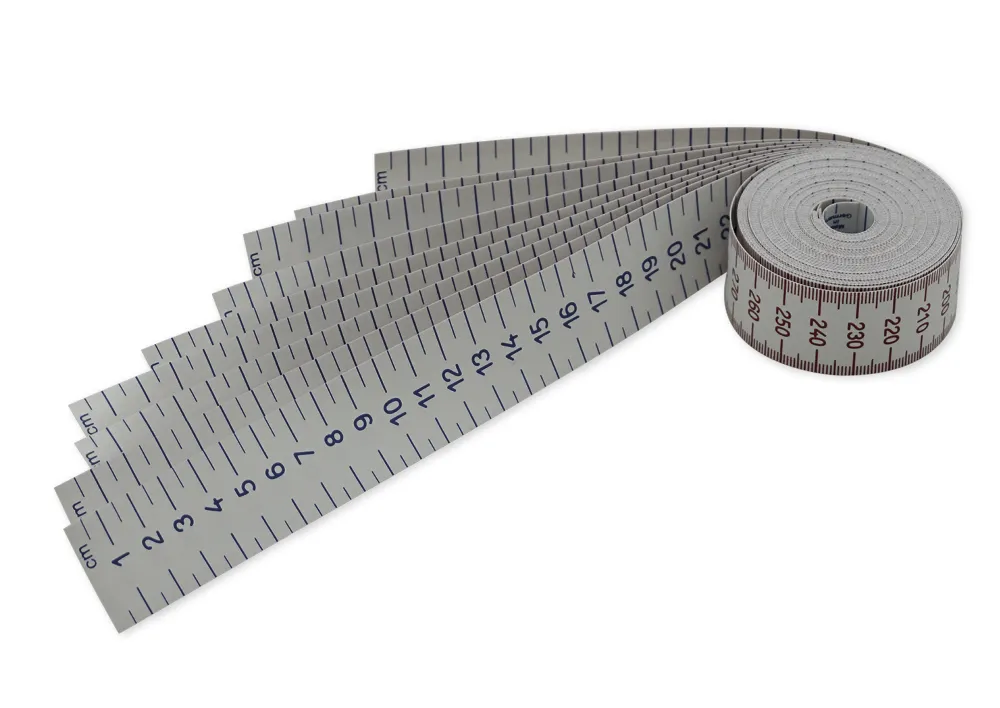 Maßband-Set 100 cm, 3 cm breit, 10 Stück