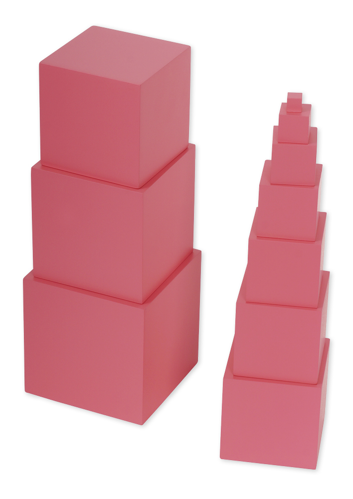 TimeTEX Pink Tower "Montessori Premium"