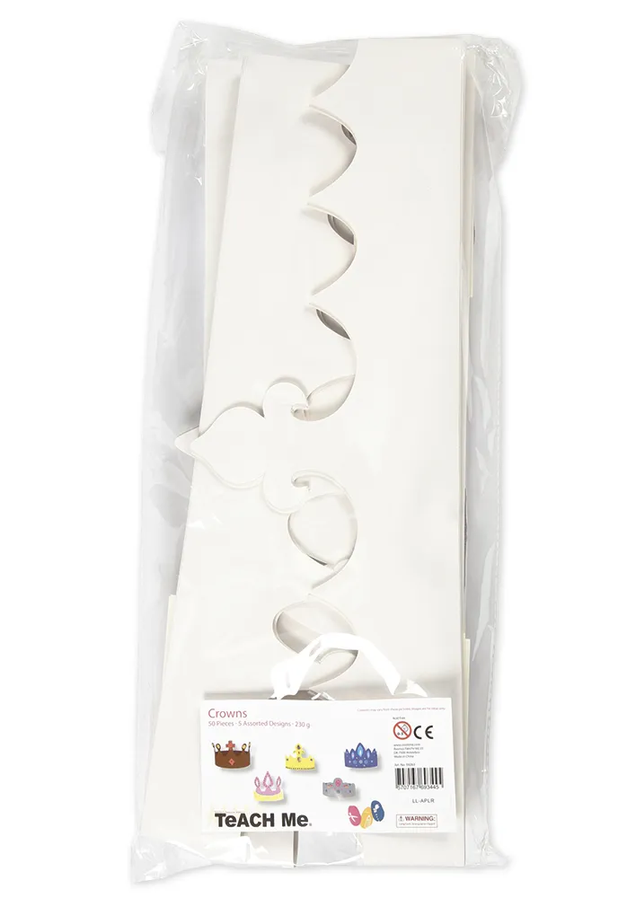 Bastelset "Kronen", 50-tlg.