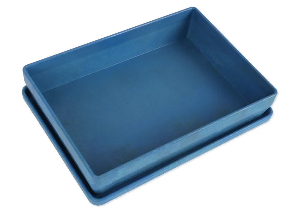 Stapel-Box mit Deckel, aus RE-Wood