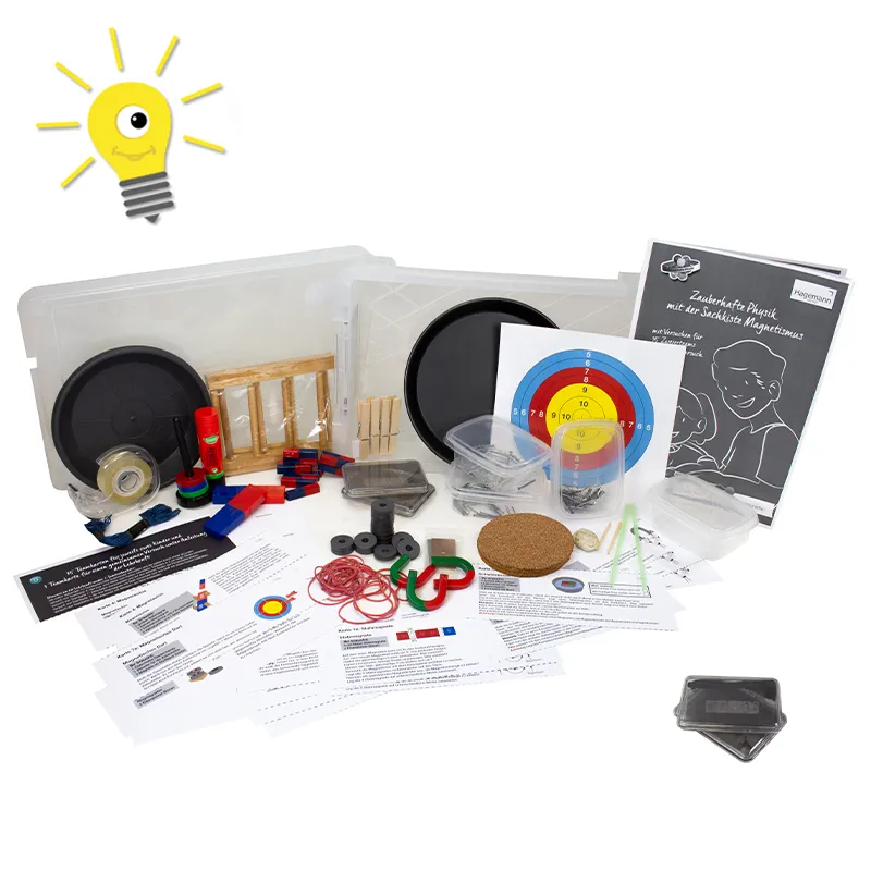 Experimentier-Set "Zauberhafte Physik - Magnetismus", 182-tlg.