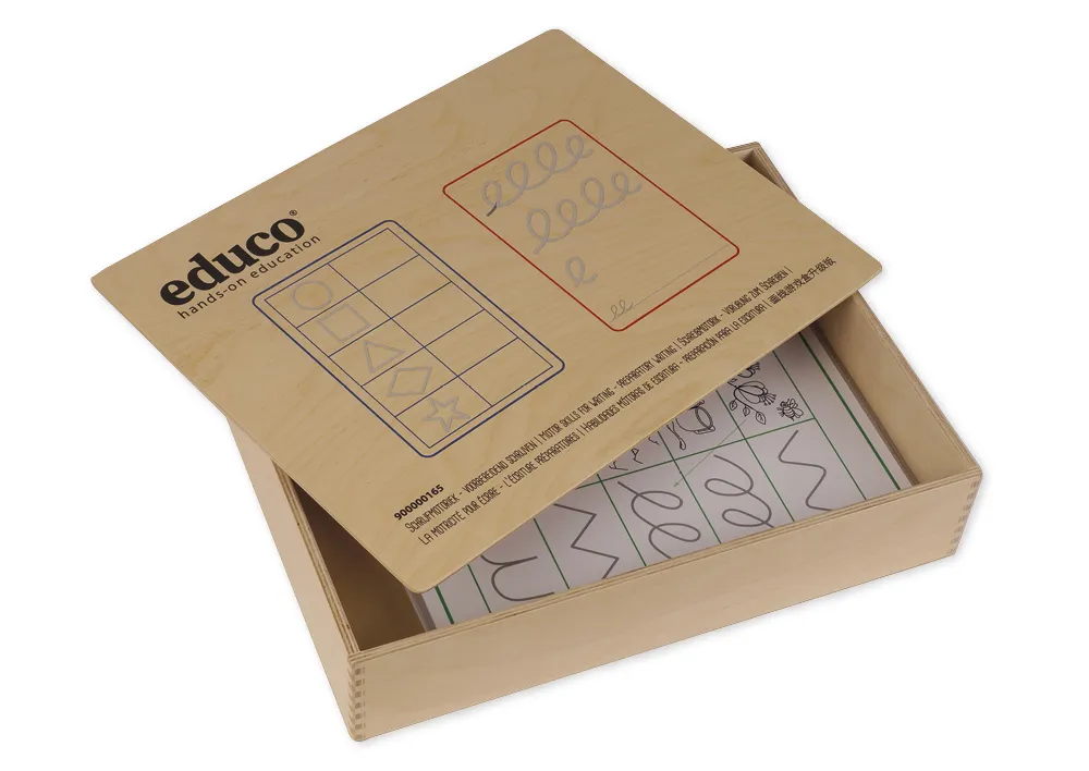 Set "Schreibmotorik - Vorübung zum Schreiben", 20-tlg. in Box