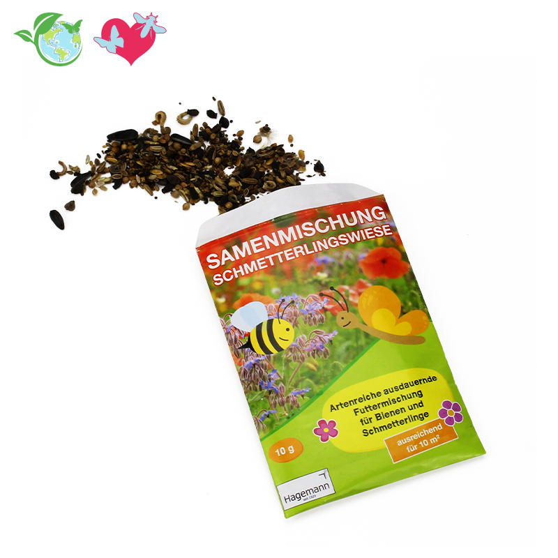 Samen-Mischung "Schmetterlings-Wiese", für 10m²