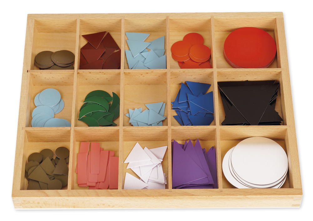 TimeTEX Wortsymbole aus Kunststoff im Kasten "Montessori Premium"