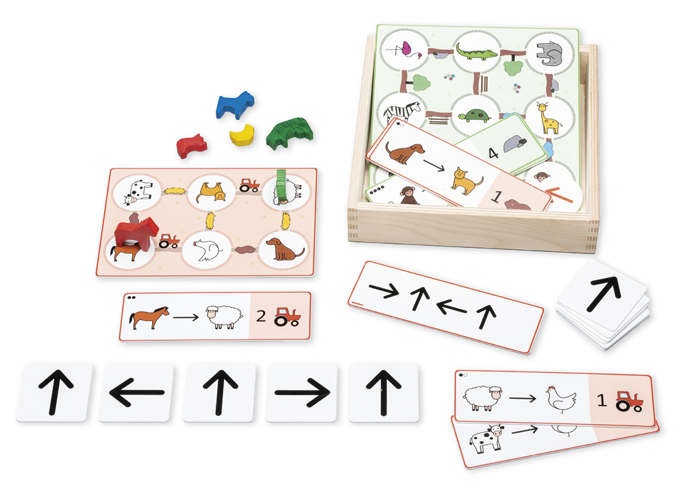 TimeTEX Kodierspiel mit Tieren, 38-tlg.