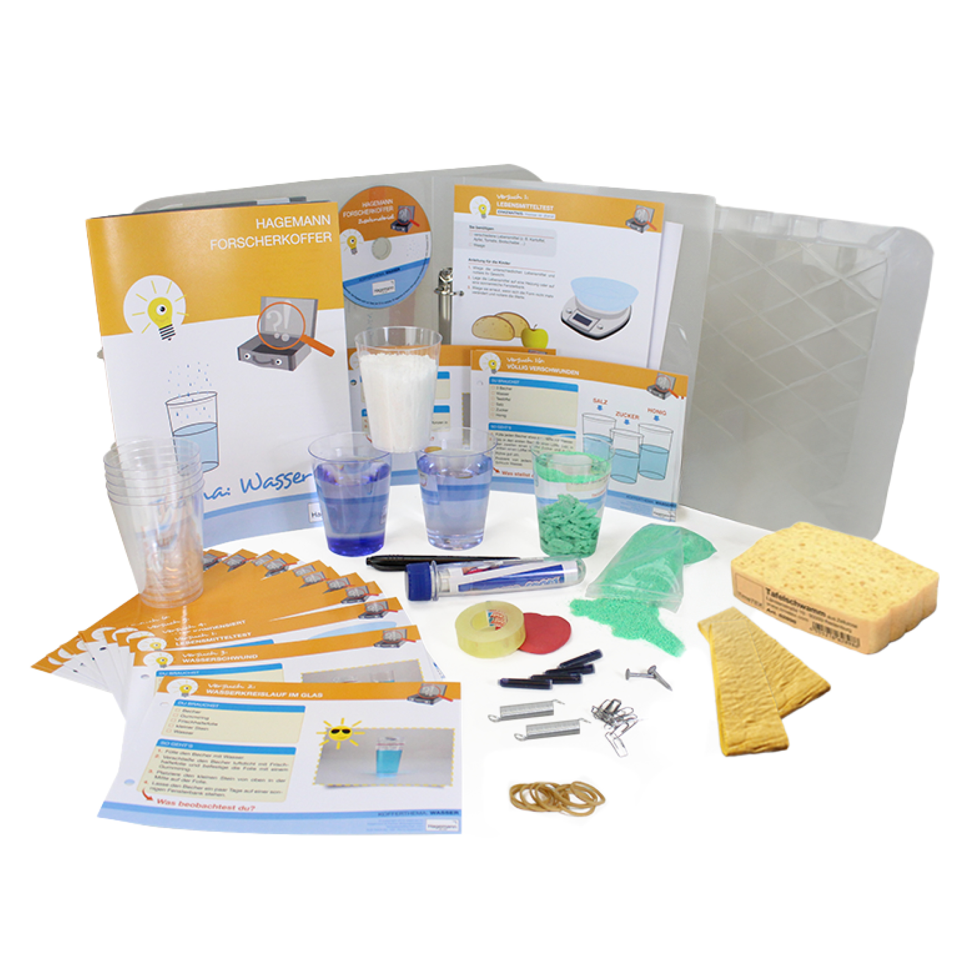 TimeTEX Forscherkoffer "Wasser", 48-tlg.