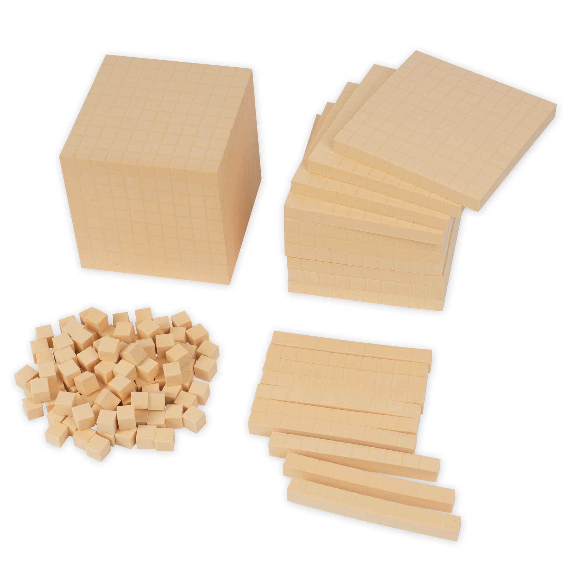 TimeTEX Flüster-Dienes Grundsortiment, 121-tlg., natur