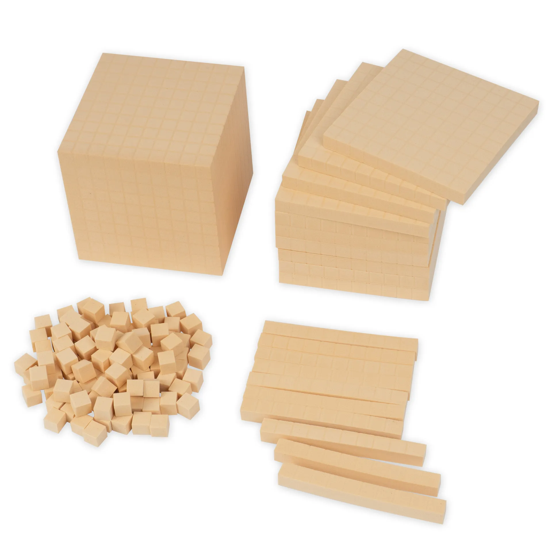 TimeTEX Flüster-Dienes Grundsortiment, 121-tlg., natur