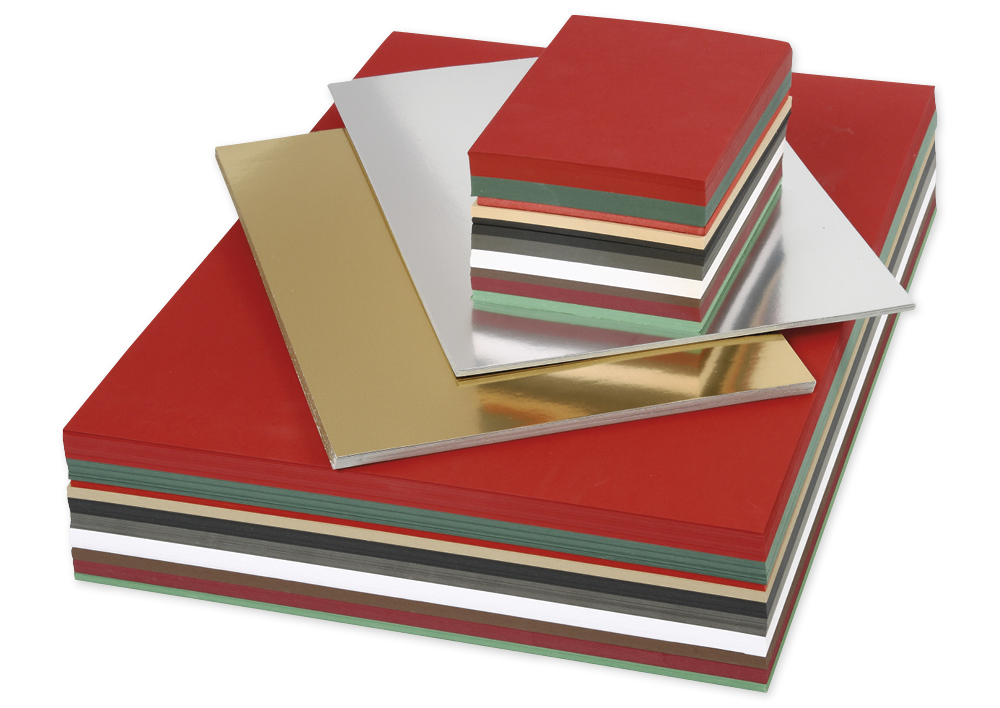 TimeTEX Großpackung Bastelkarton "Weihnachten" 630-tlg.