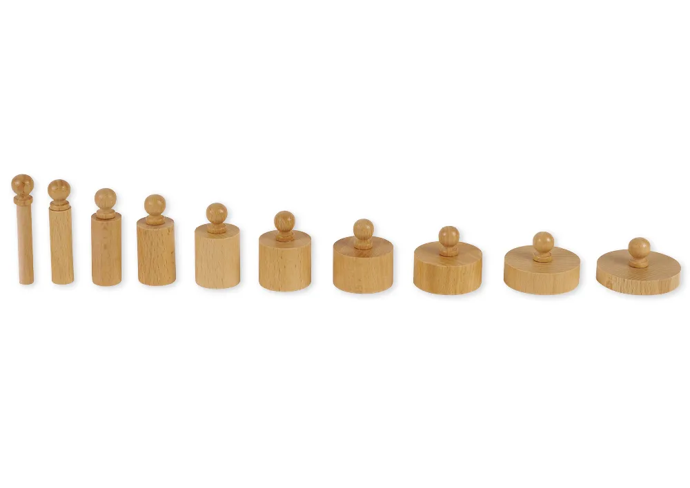 TimeTEX Block mit Zylindern 3 "Montessori Premium"