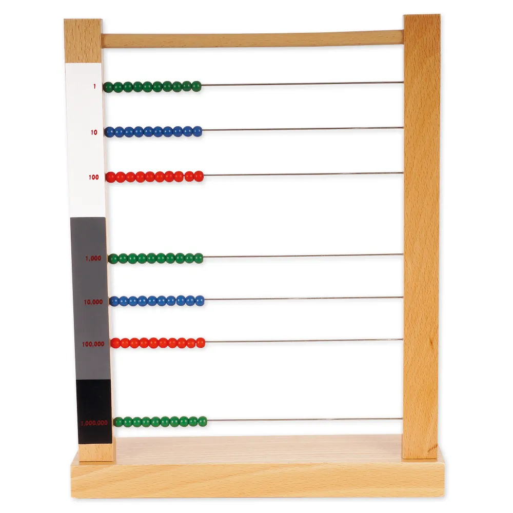 TimeTEX Großer Rechenrahmen "Montessori Premium"