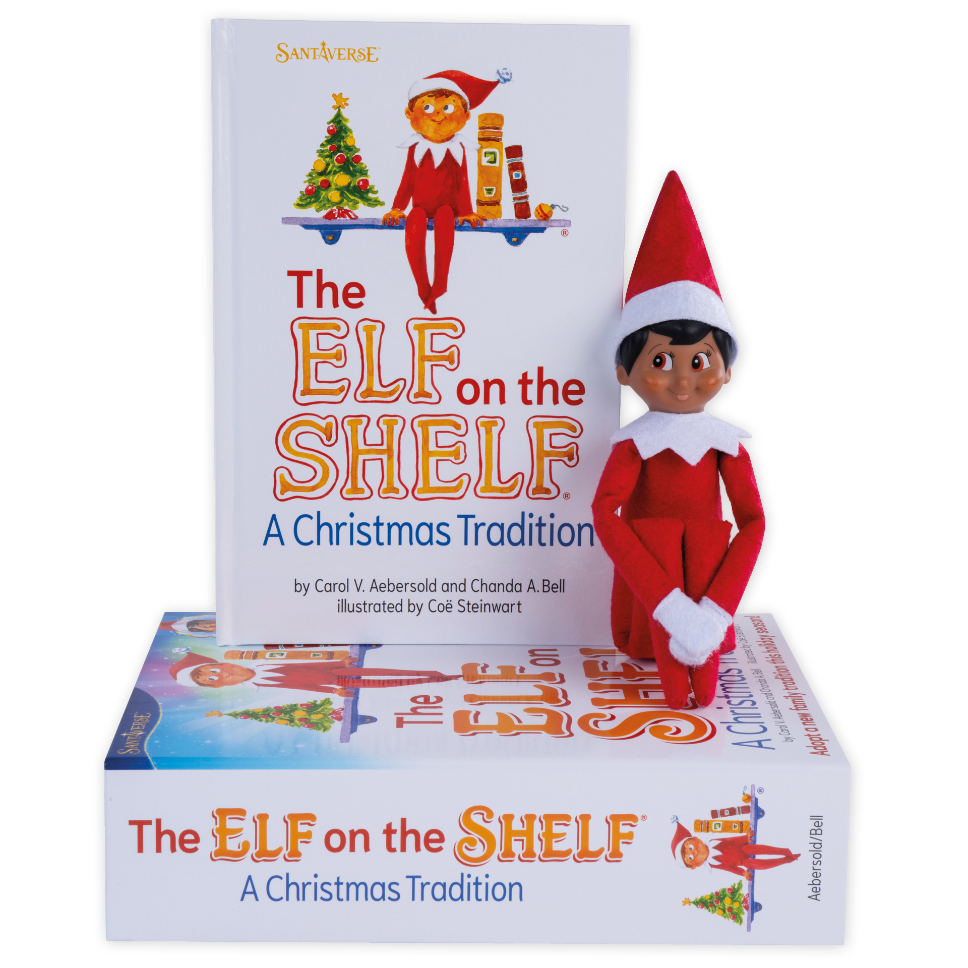 The Elf on the Shelf® Eine Weihnachtstradition Englisch - Junge mit braunen Augen