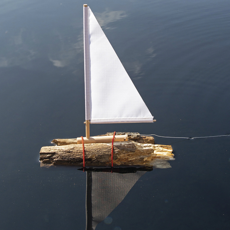 Bastelset "Segelboot", 3-tlg.