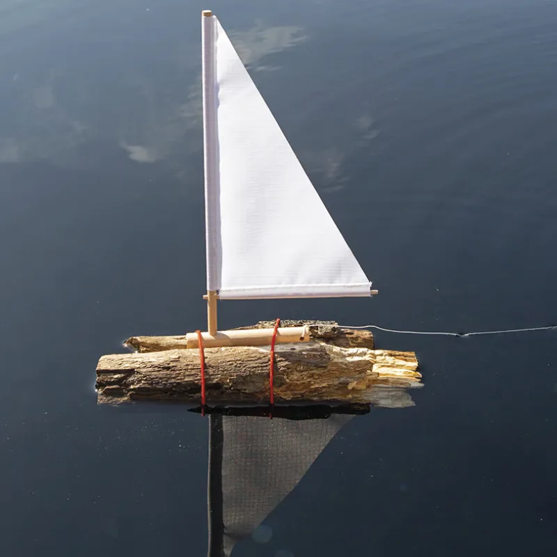Bastelset "Segelboot", 3-tlg.
