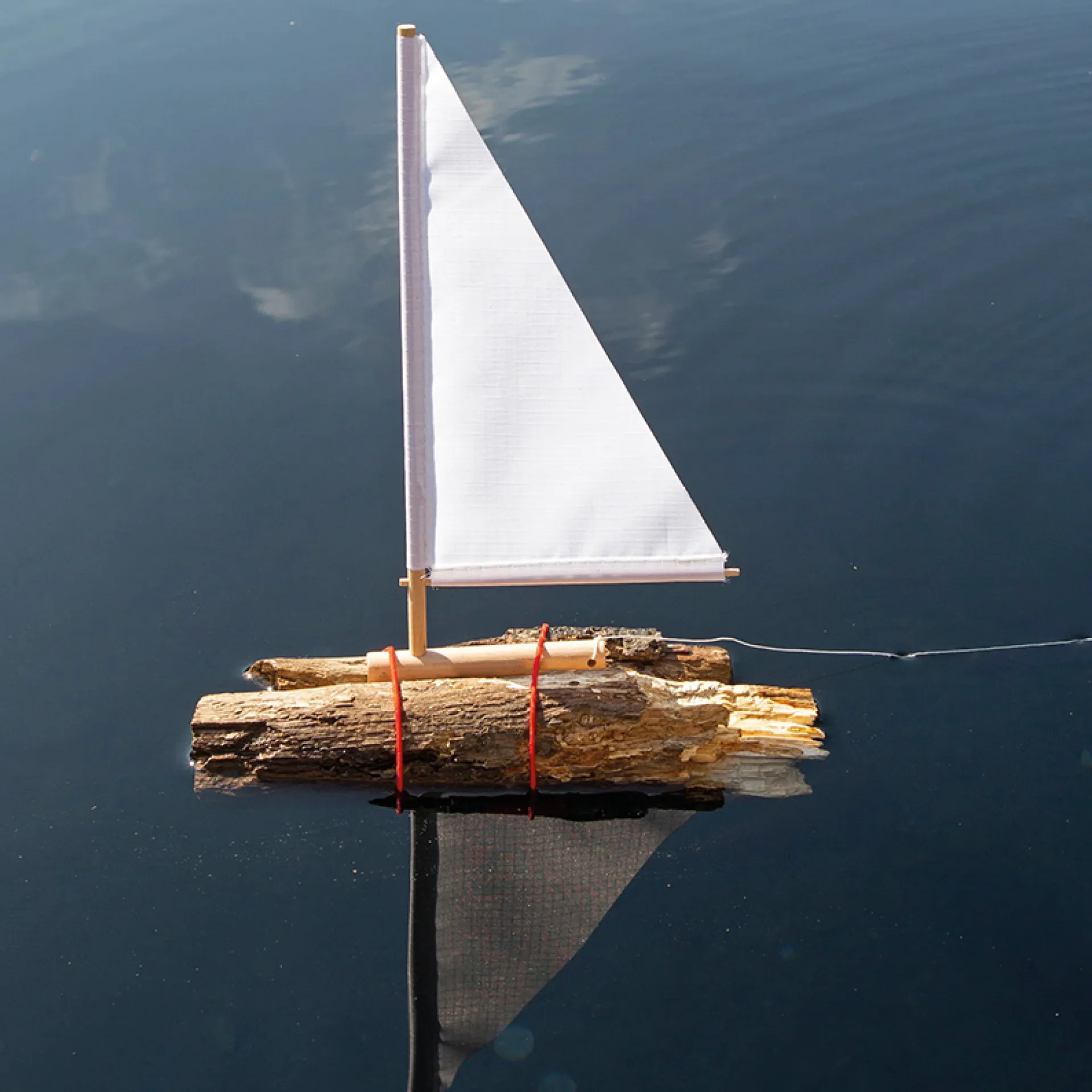 Bastelset "Segelboot", 3-tlg.