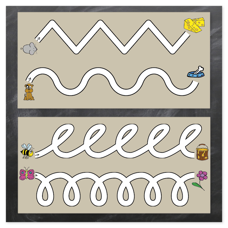 TimeTEX whiteboard demo swingövningar, magnetiska, 2-delade.