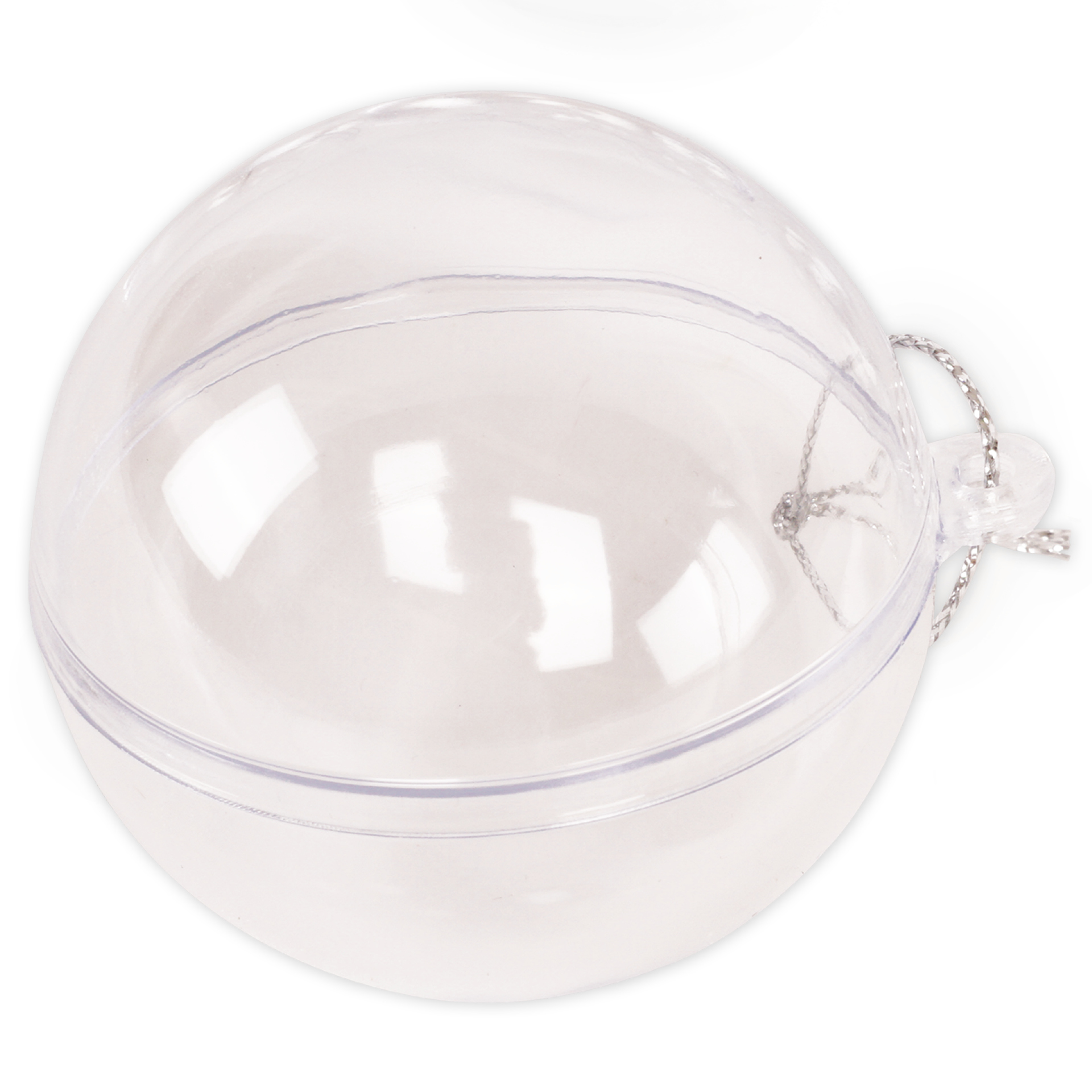 Plastikform "Kugel", 12 Stück