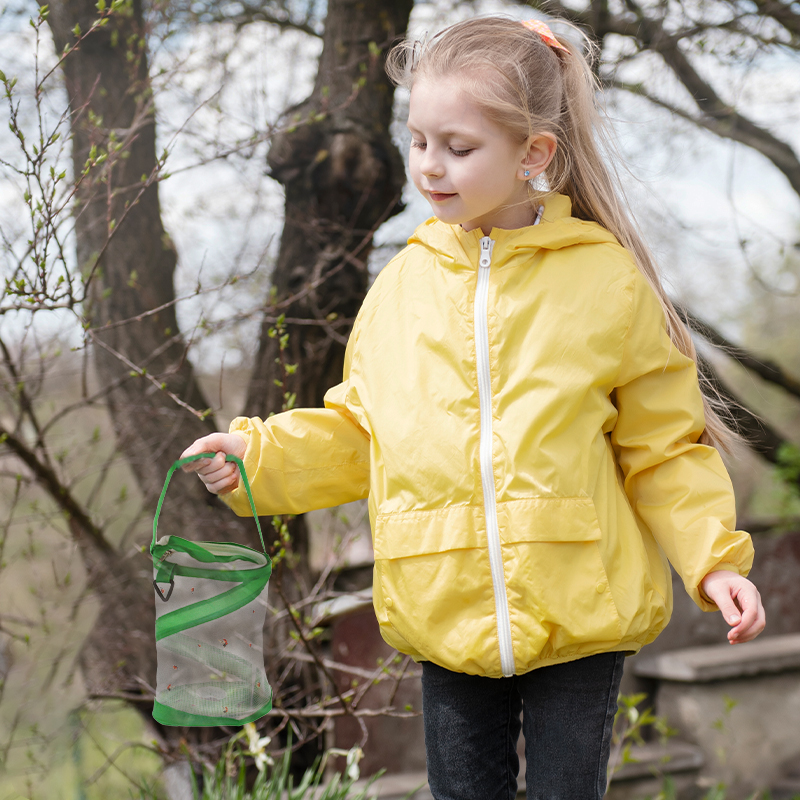 Panier en filet pour collecter les insectes
