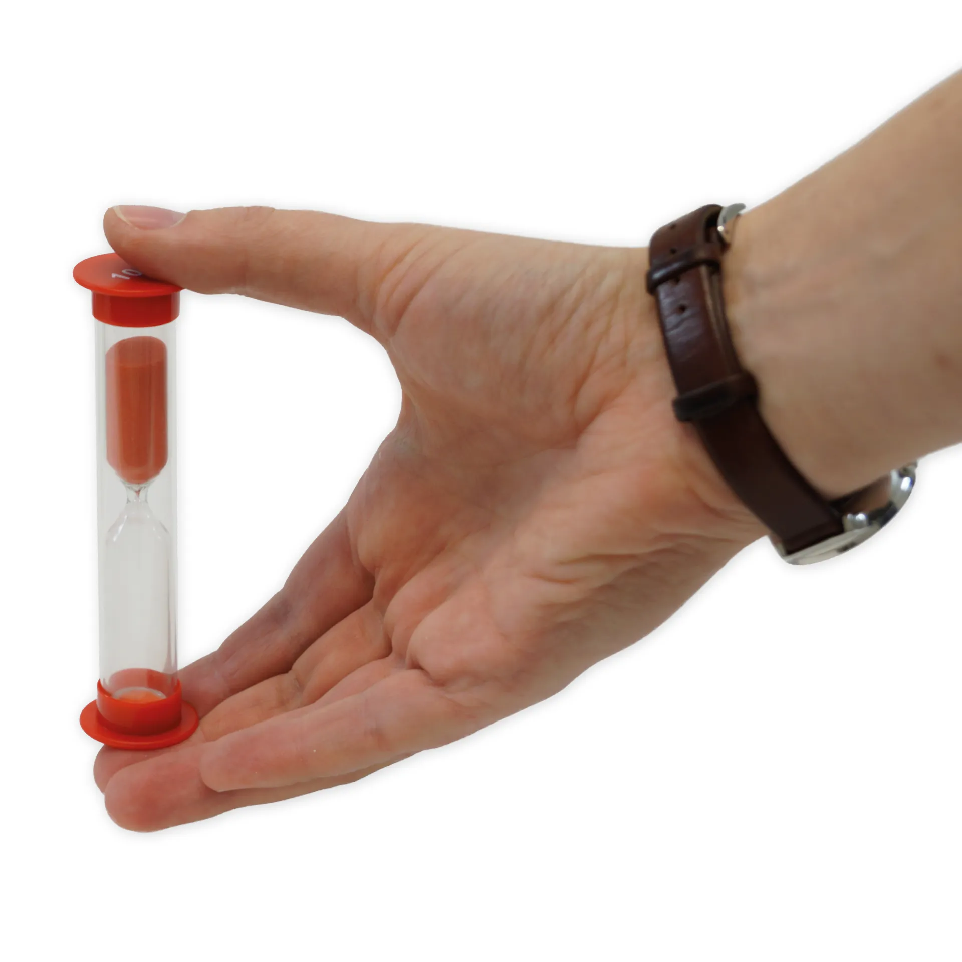 Sanduhren-Set 20-tlg., 9cm hoch, 2,5cm ø, in Koffer