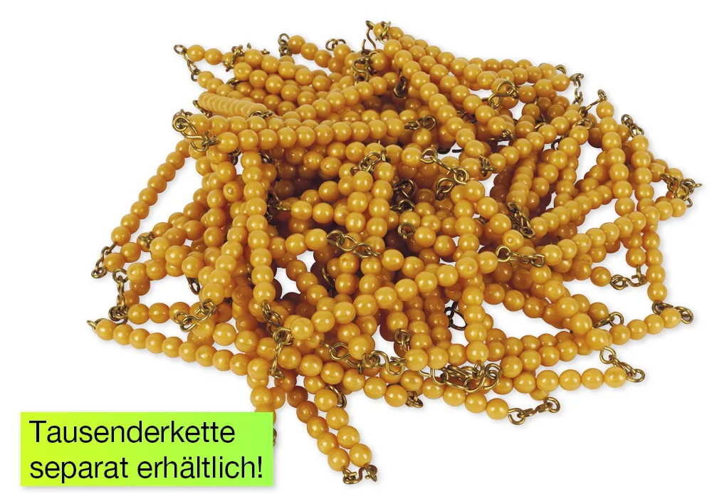 TimeTEX ophangrekje voor de Honderd- en Duizendketting "Montessori Premium"