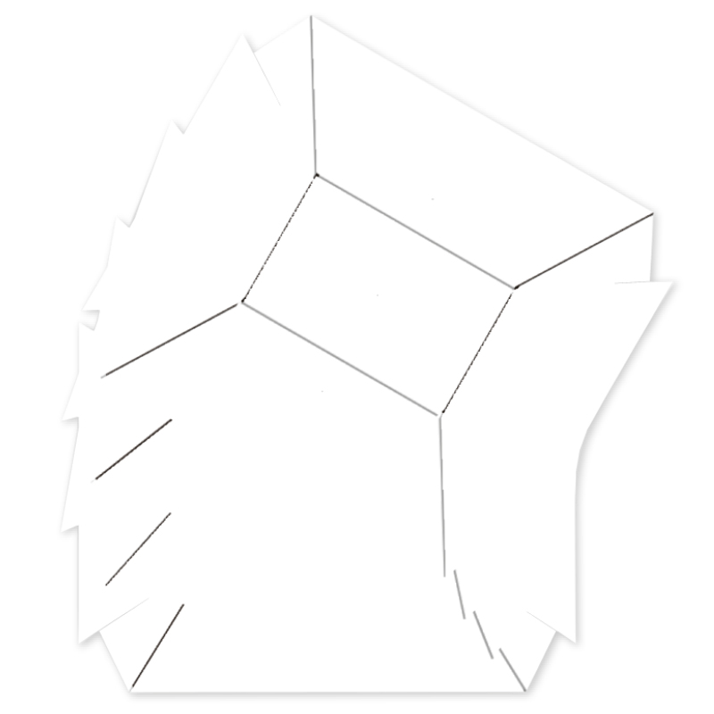 Papier cartonné « Perspectives spatiales »