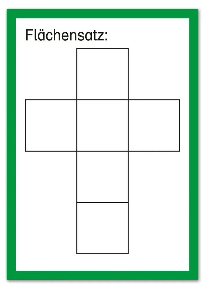 TimeTEX Karten "Geometrische Körper" aus Pappe A4, 57-tlg.