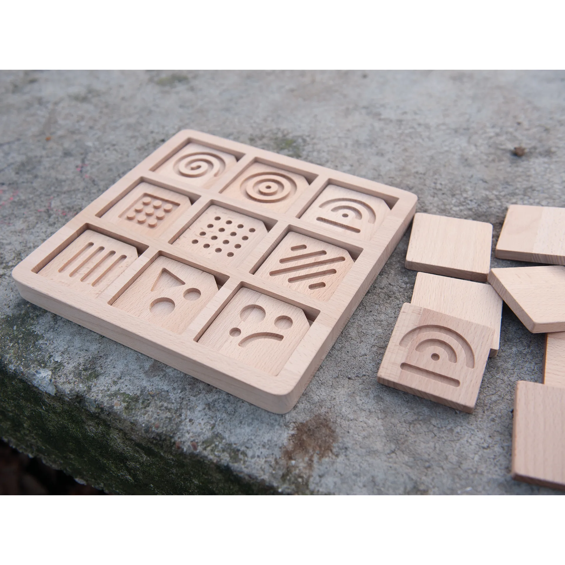 Tast-memospel "Puzzel", 20-delig