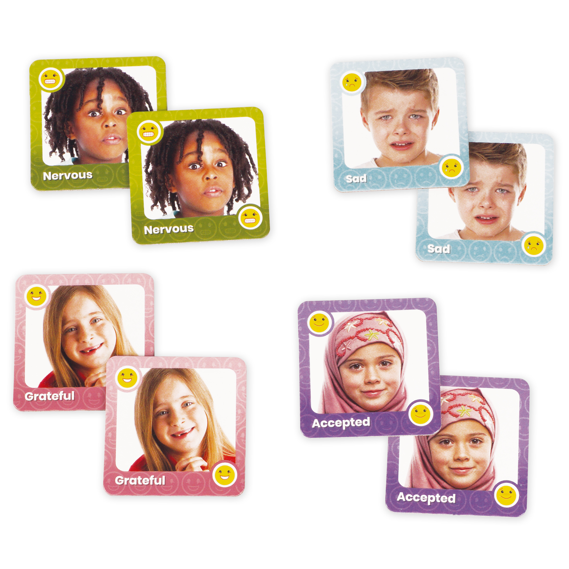 Gedächtnis-Spiel "Emotionen", 80-tlg.