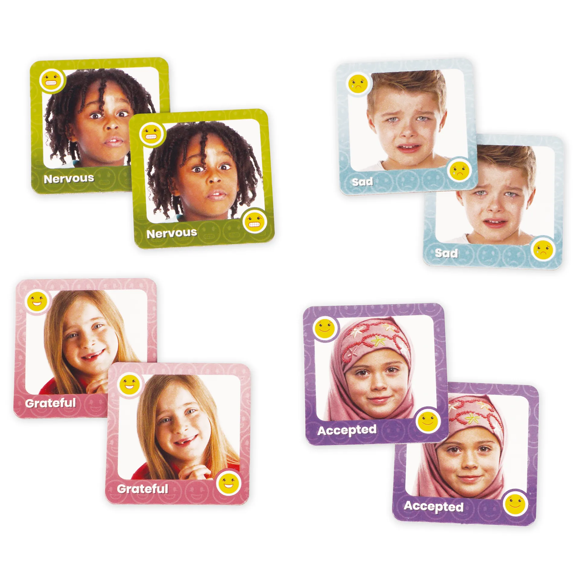 Gedächtnis-Spiel "Emotionen", 80-tlg.