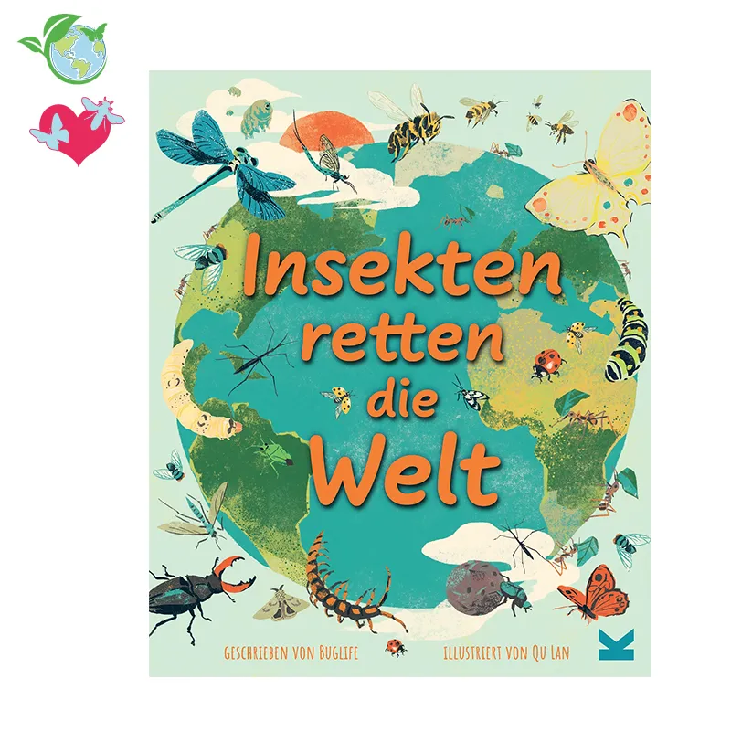 Buch "Insekten retten die Welt", 48 Seiten