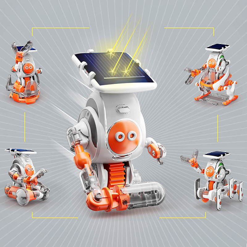 Experimentier-Kasten "Solar Bots: Baue spannende Solar-Modelle"