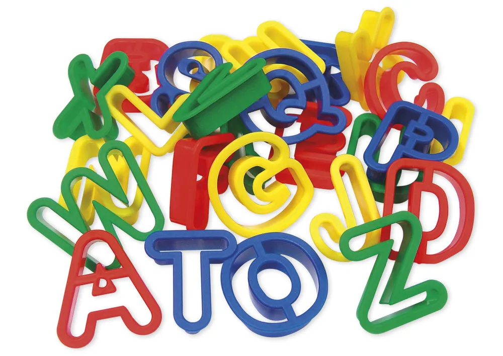 Ausstecher "Großbuchstaben", 26-tlg.
